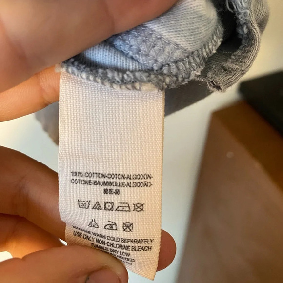 Free People ||Tie Dye Oversized Sweatshirt Cotton Blue Crop Dolman Sleeves, Sm - Picture 7 of 8